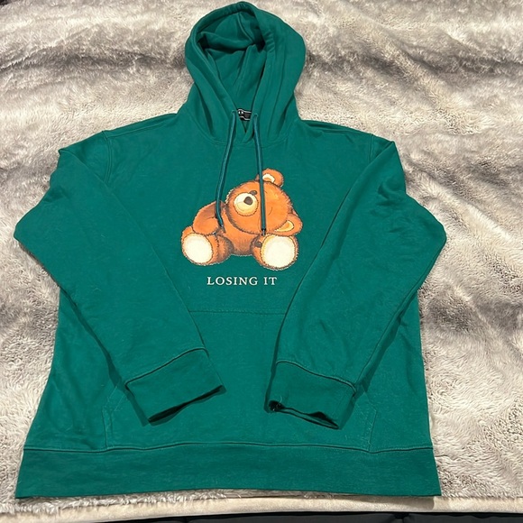 Forever 21 Other - Forever 21 “Losing It” Bear Hoodie